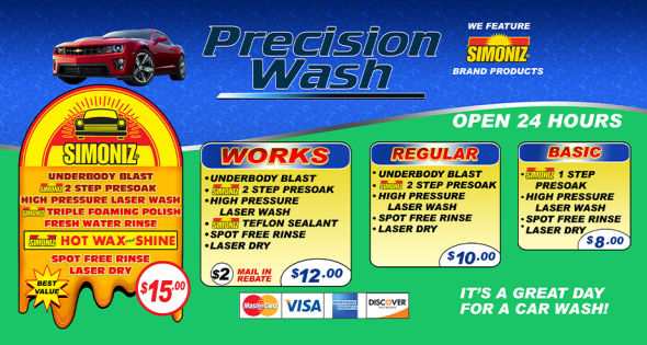 Precision Wash Touchless Packages